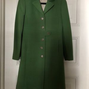 J.Crew Green Pea Coat